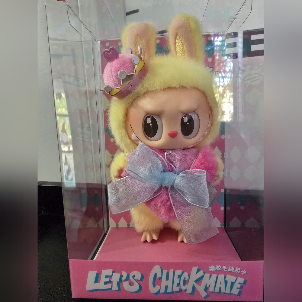 Let's Checkmate Labubu Keychain Toy - Picture 2 of 5